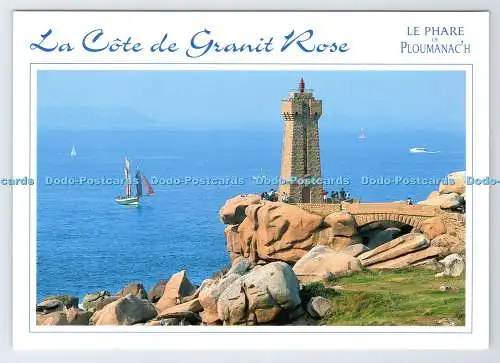 D338071 La Cote de Granit Rose. Le Phare de Ploumanac. Wagenheber