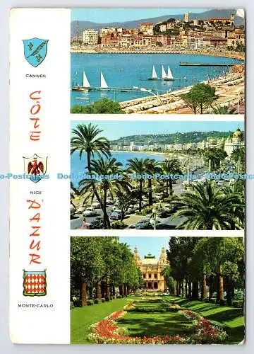 D336157 Cote D Azur. Schön. Cannes. Monaco. Giletta. 1971. Multi View