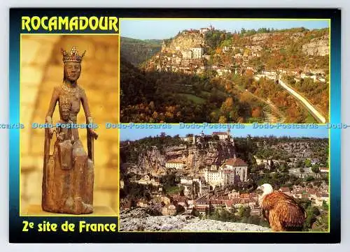 D338078 Rocamadour. 2e Site de France. Haut Lie de Pelerinage. As de Coeur. Apa