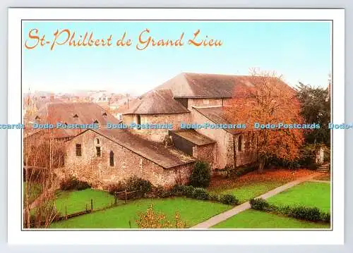 D338102 Saint Philbert de Grand Lieu. Loire Atlantique. Eglise Abbatiale Carolin