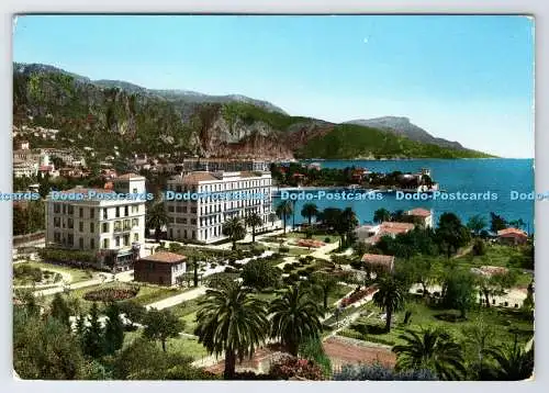 D336188 Les Hotels Bedford et Savoy. Postkarte