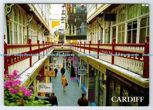 D338106 Cardiff. Castle Arcade. J. Salmon. Sevenoaks. Kent