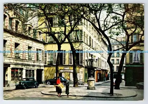 D336194 Paris. Platz Furstenberg und Delacroix Studio. Panoramen