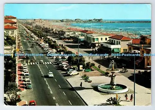 D336195 Via Reggio. Lungomare. Promenade am Meer entlang