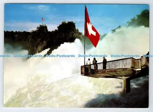 D336226 Rheinfall. Schweiz. Schloss Laufen am Rheinfall. Müller