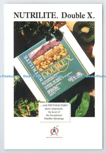 D338143 Nutrilite. Doppel X. Postkarte