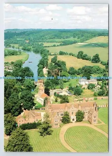 D338156 Mapledurham Nr. Lesen. Elizabeth Manor House und funktionierende Wassermühle. Sk