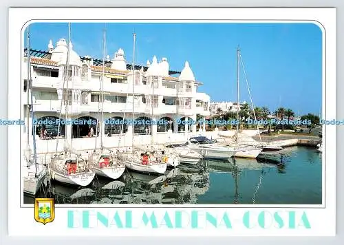 D338199 Benalmadena Costa. Costa del Sol. Teilansicht der Marina. Fisa. L.D