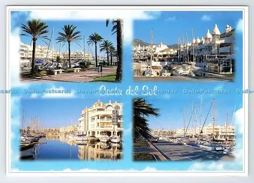 D338200 Costa del Sol. 4 Ausblicke auf Puerto Marina. Almacenes Regalosol. Multi Vie