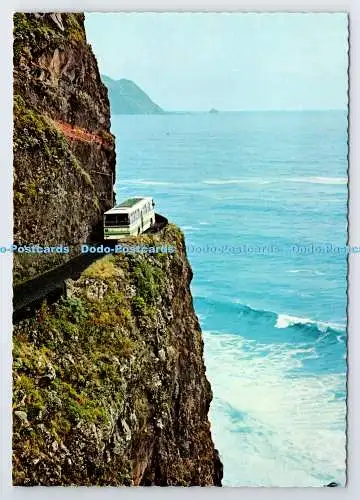 D336304 Madeira. S. Vicente Porto Do Moniz. Straße zwischen zwei Dörfern. Hans Hu