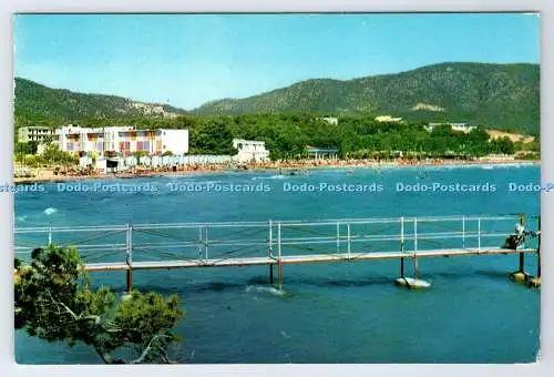 D338227 Mallorca. Strand Palma Nova. Raker