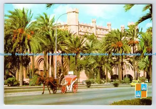D338232 Palma de Mallorca. La Lonja y Paseo Sagrera. Icaria