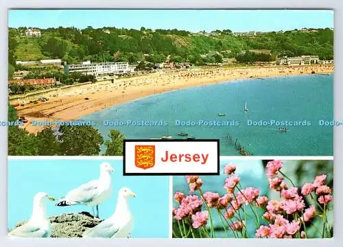 Trikot D336318. C.I. St. Brelade Bay. Jarrold. Norwich. Multi View