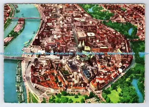 D338261 Bremen. City Mit Dom Und Weser. Krüger