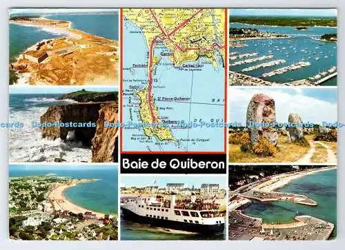 D336345 Baie de Quiberon. Die touristischen Sehenswürdigkeiten. Wagenheber. Multi View