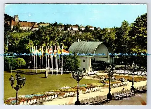 D338264 Baden Baden. Im Kurpark. Erwin Burda