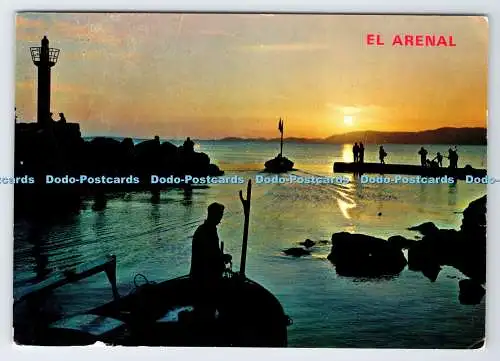 D336348 El Arenal. Mallorca. Sonnenuntergang. Tomas de Pedro