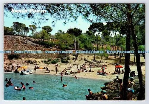 D338271 Santa Ponsa. Mallorca. Balearen. Espana. Una de Sus Caletas. Casa Planas