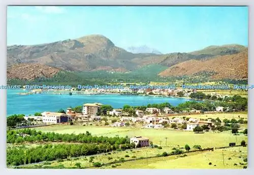 D336355 Mallorca. Balearen. Espana. Pollensa. Vista General del Puerto. Casa Pla