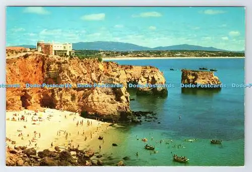 D338295 Portugal. Algarve. Lagos. Pinhao Beach. Cesar De Sa