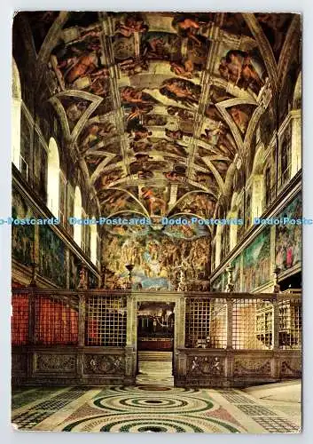 D336395 Citta del Vaticano. Sixtinische Kapelle. Michael Angelo. Oto. Italienischer Führer