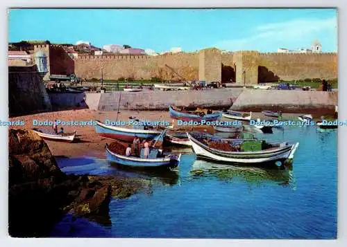 D336400 Algarve. Lagos. Das Dock und ein Blick auf die Wände
