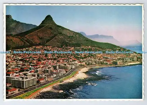 D336419 Südafrika. Ferienland. Die beliebte Strandpromenade am Sea Point Cape. Prot