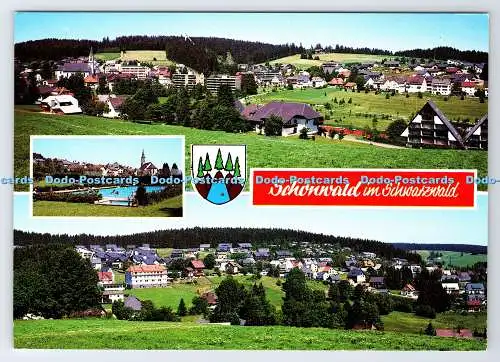 D338341 Schönwald im Schwarzwald. Fotoprint. Multi View