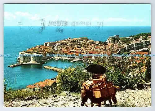 D338348 Dubrovnik. Putnik. Jugoslavija. P. Marzari