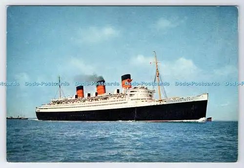D336433 R.M.S. Queen Mary. Cunard Line. J. Arthur Dixon. Newport. I.W. Englan