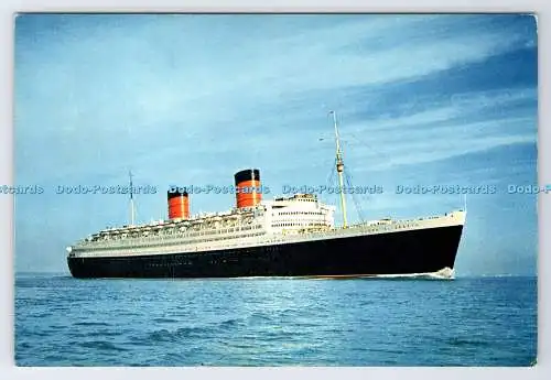 D336434 Cunard R. M. S. Queen Elizabeth. J. Arthur Dixon. Newport. I.W. England