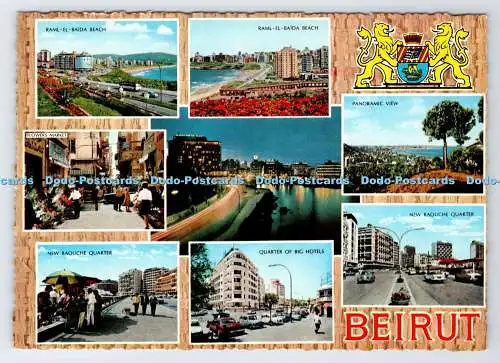 D336444 Beirut. Panoramablick. Jack P. Dadian. Krüger. Multi View