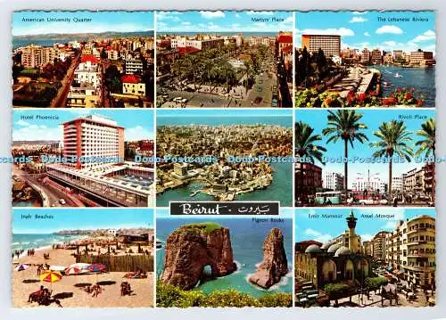 D336445 Beirut. Jnah Strände. Jack P. Dadian. Krüger. Multi View