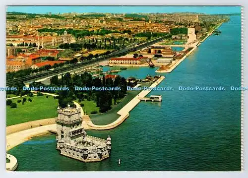 D336468 Lissabon. Portugal. Belem Turm Hieronymus Turm und Denkmal für die Entdeckung