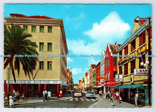 D336470 Curacao. Breedestraat. Willemstad. Van Dorp Willemstad. Krüger