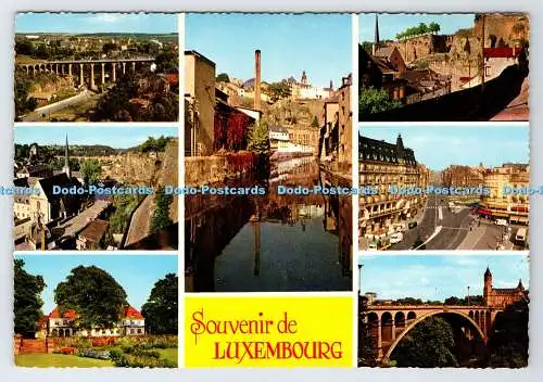 D338394 Souvenir de Luxembourg. Papiers Gillen. Multi View