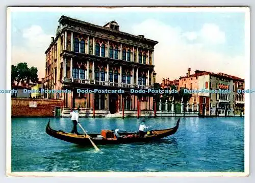 D338398 Venezia. The Vendramin Palace. Stab Grafico Cesare Capello