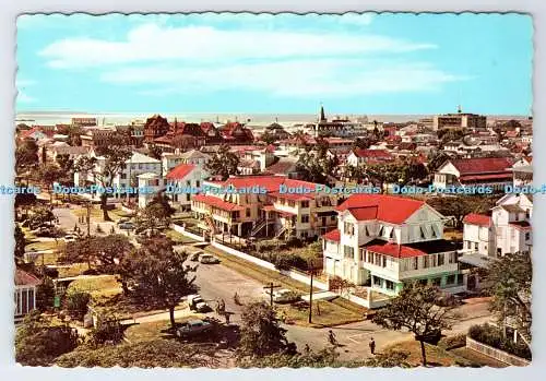 D336476 Südamerika. Georgetown Guyana. Georgetown aus der Vogelperspektive. Wieting