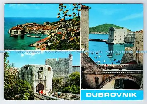 D338400 Dubrovnik. Turistkomerc Zagreb. Multi View