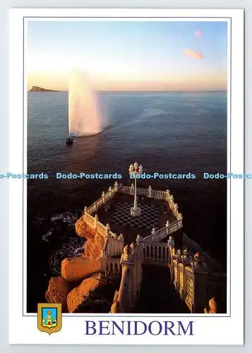 D338407 Benidorm. Alicante. Belvedere des Schlosses. Fisa. Subirats Casanovas