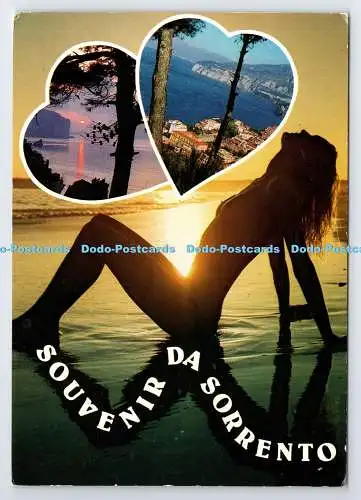 D338425 Souvenir Da Sorrento. G. Matarese. Multi View