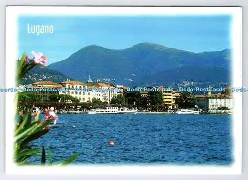 D338429 Lugano. Fotoglob. Zürich. PM. Milano Roserio CMP