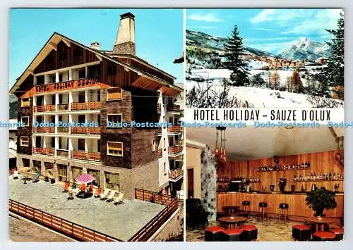 D336509 Hotel Holiday. Sauze D Olux. Ristorante Bar. Cine Catti. Multi View