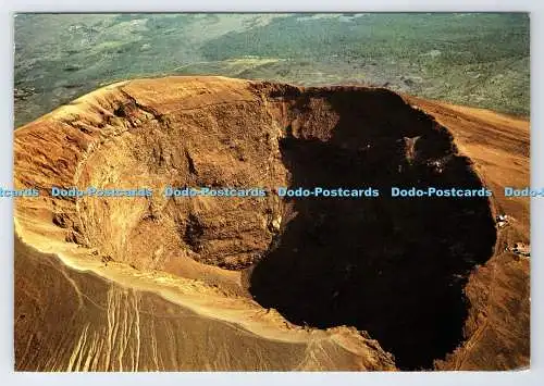 D338434 Vesuvio. Der Krater. Sicht aus dem Flugzeug. Interdipress. Plurigraf