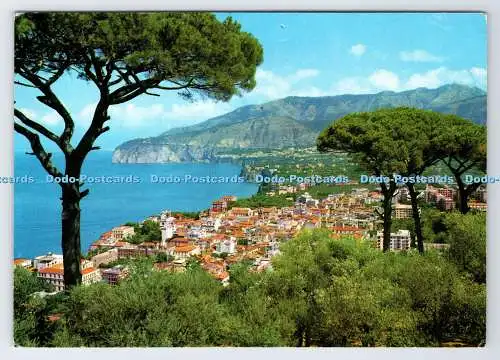 D338435 Sorrent. Panorama vom Pinienberg. Kosmos. Brunner. 1986