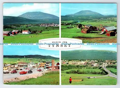 D338436 Norwegen. Hilsen Fra Tynset. Aune. Multi View