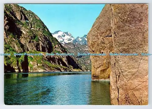 D338439 Norwegen. Blick auf den Trollfjord. Aune