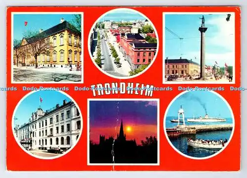 D338441 Trondheim. Norwegen. Aune. Multi View
