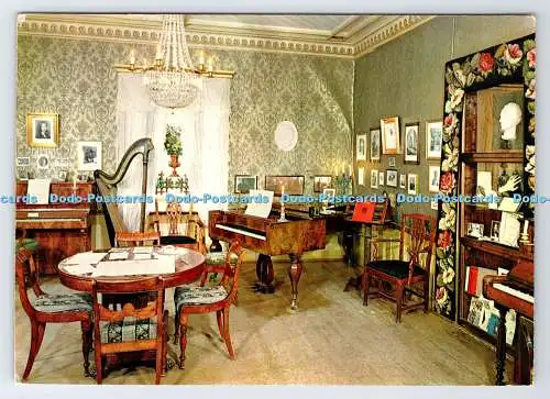 D338443 Norge. Musikkhistorisk Museum. Ringve. Trondheim. Chopin. Aune