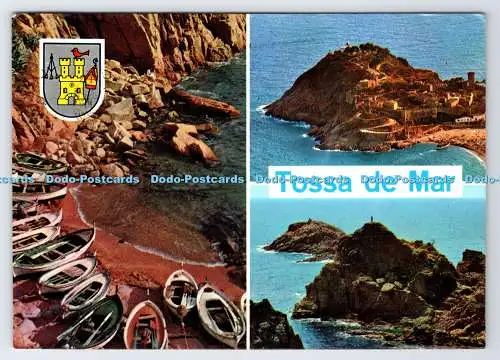 D336520 Tossa de Mar. Costa Brava. Verschiedene Aspekte. Postales Internacional Colo
